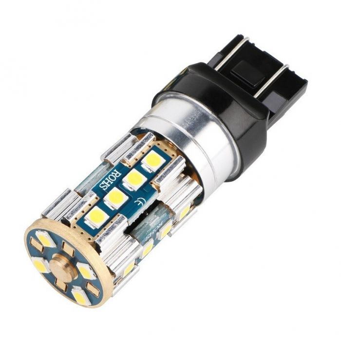 Led Auto ALB T20 7443 Canbus Cu 20 SMD 3030 12-24V Fara Polaritate [3]