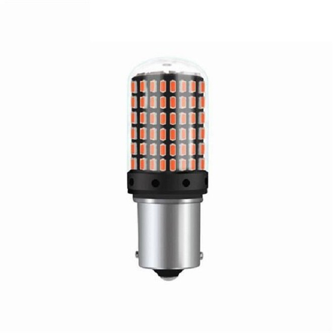 Led auto Canbus ROSU BAW15S PR21W 144 SMD 3014 12V - PR21W-144SMD-3014-RED [6]