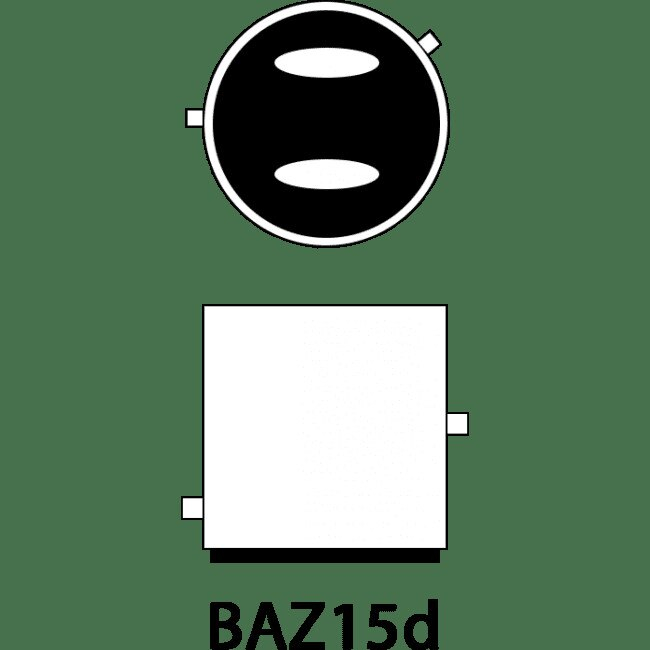 Led auto ROSU 60W P21/5W / BAZ15D Canbus cu leduri CREE - Fara polaritate [2]