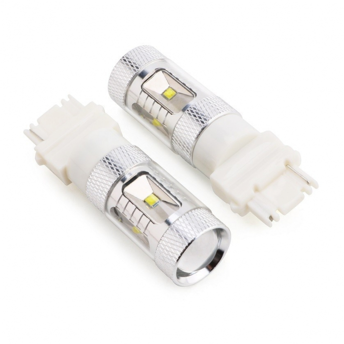 Led Auto ROSU P27W 3156 30W Canbus Leduri CREE [1]