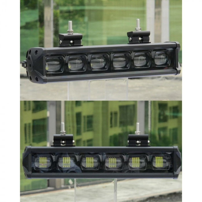 LED Bar 180W 6D 12V-24V, 19440 Lumeni, 41"/103 cm + cablaj alimentare cu releu, siguranta si buton on/off [2]