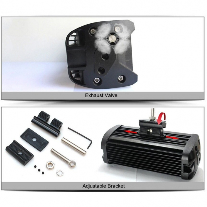 Led Bar 60W 6D 12V-24V, 6480 Lumeni, 15"/37 cm [4]