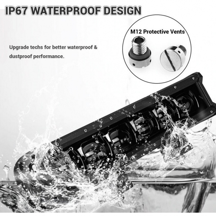Led Bar 90W 6D 12V-24V, 9720 Lumeni, 21"/53.5 cm [5]