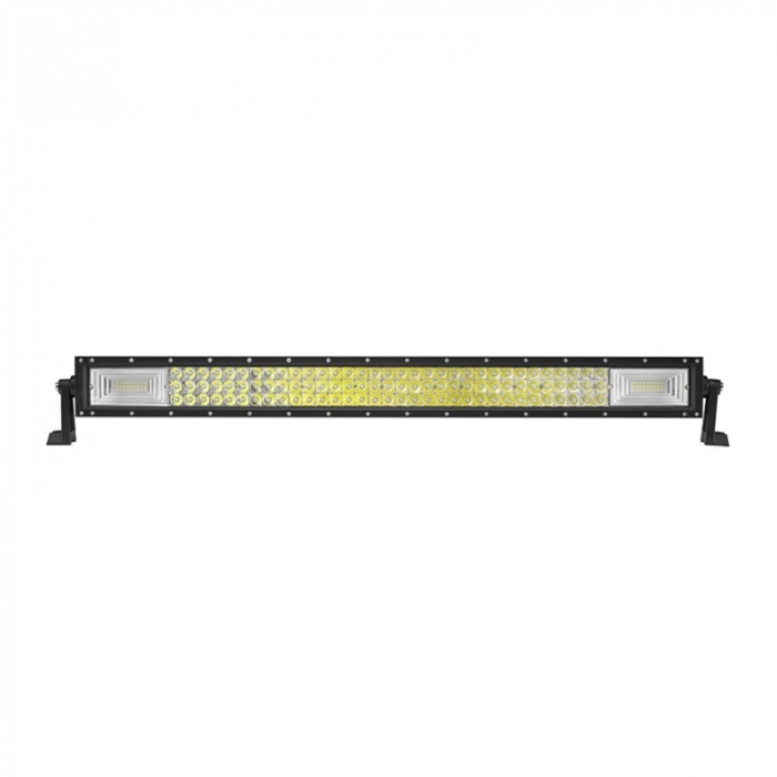 LED Bar Auto 459W, leduri pe 3 randuri, 12V-24V, 34020 Lumeni, 31,5"/80 cm, Combo Beam 12/60 Grade [6]