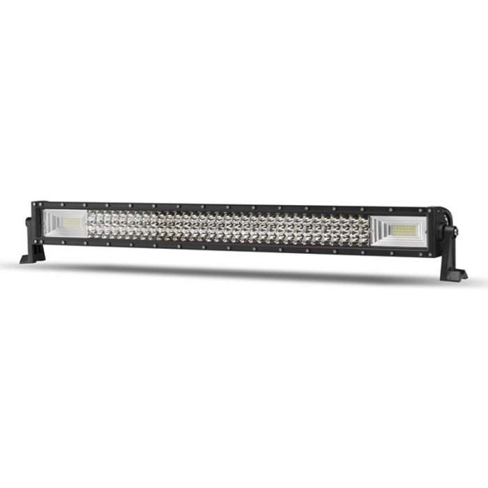 LED Bar Auto 486W, leduri pe 3 randuri, 12V-24V, 34020 Lumeni, 31,5"/80 cm, Combo Beam 12/60 Grade [3]