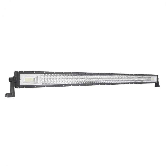 LED Bar Auto 702W, leduri pe 3 randuri, 12V-24V, 49140 Lumeni, 50"/127 cm, Combo Beam 12/60 Grade [6]