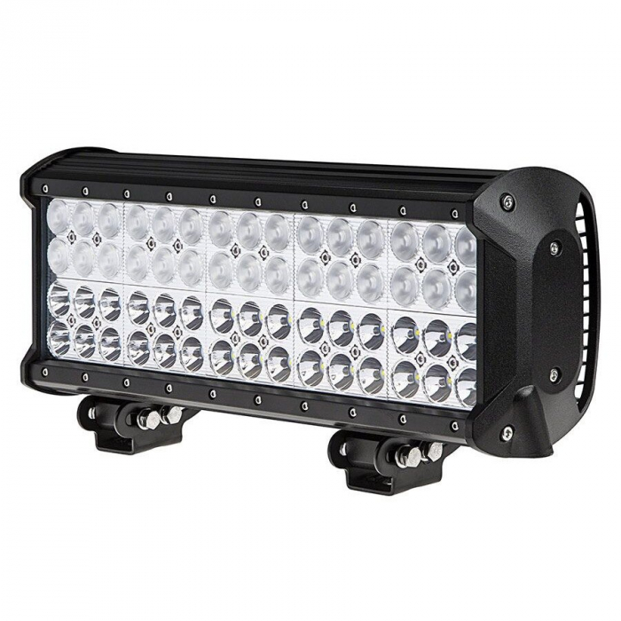 LED Bar Auto cu 2 faze (faza scurta/faza lunga) 180W/12V-24V, 15300 Lumeni, lungime 37 cm, Leduri CREE [4]