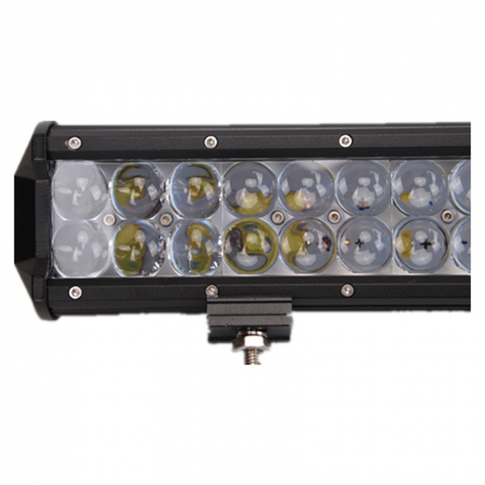 LED Bar Auto Offroad 4D 126W/12V-24V, 10710 Lumeni, 20"/51 cm, Combo Beam 12/60 Grade + Cablaj cu Releu si Buton [1]