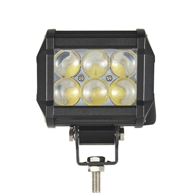 LED Bar Auto Offroad 4D 18W/12V-24V, 1530 Lumeni, 4"/10 cm, Spot Beam 12 Grade [3]