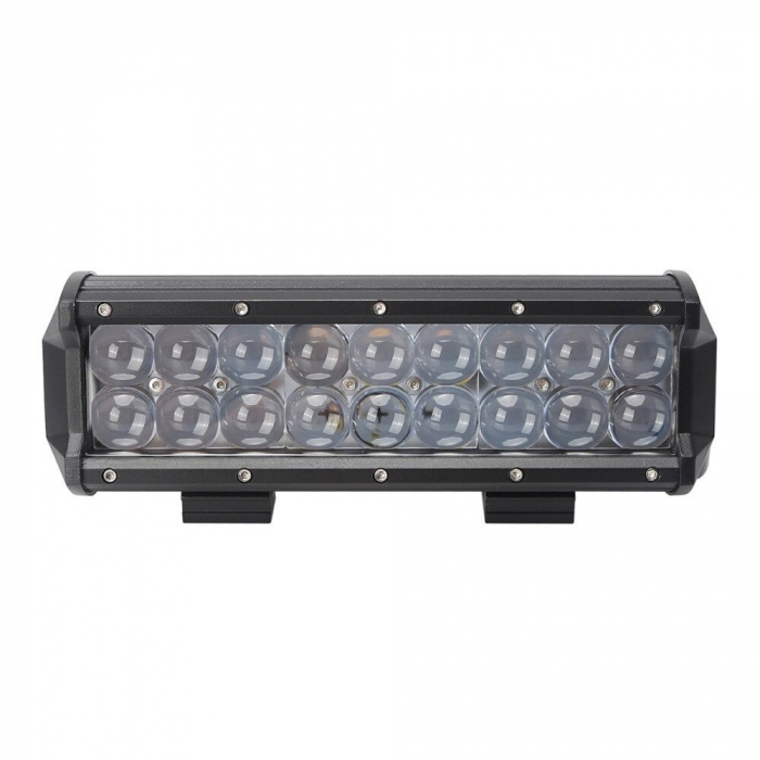 LED Bar Auto Offroad 4D 54W/12V-24V, 4590 Lumeni, 9"/23 cm, Spot Beam 12/60 Grade [2]