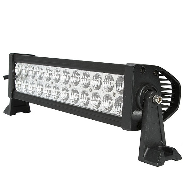 LED Bar auto offroad 72W/12V-24V, 5280 lumeni, 13,5"/35 cm, combo beam 12/60° + Cablaj cu Releu si Buton [2]