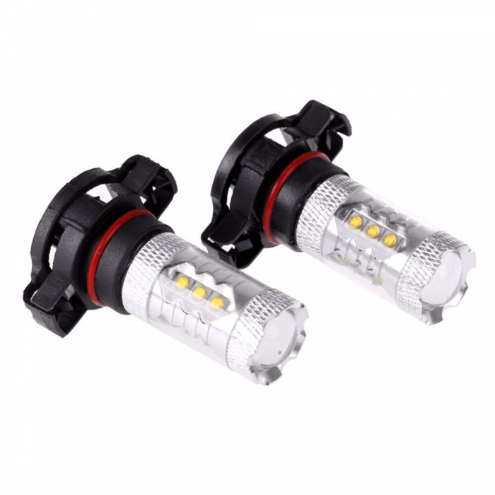 Led Semnalizare Portocaliu Canbus PSY24W Cree 80W 12-24V [4]