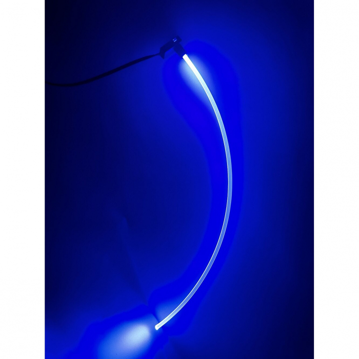 Lumini ambientale Albastre cu 2 surse LED si 2m Fibra optica - FK-S2M2L-Blue [1]