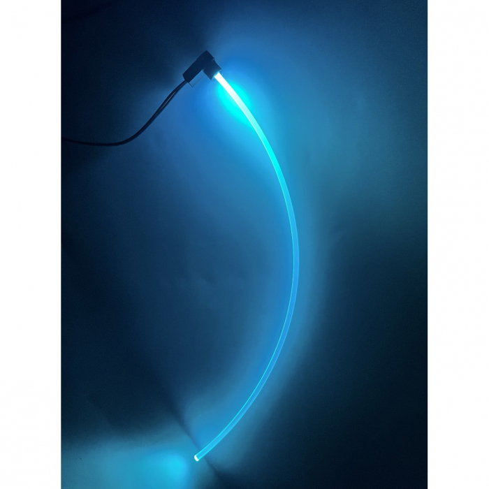 Lumini ambientale ICE Blue cu o sursa LED si 1m Fibra optica - FK-S1M1L-ICEBLUE [1]
