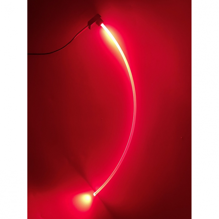 Lumini ambientale Rosii cu o sursa LED si 1m Fibra optica - FK-S1M1L-RED [1]