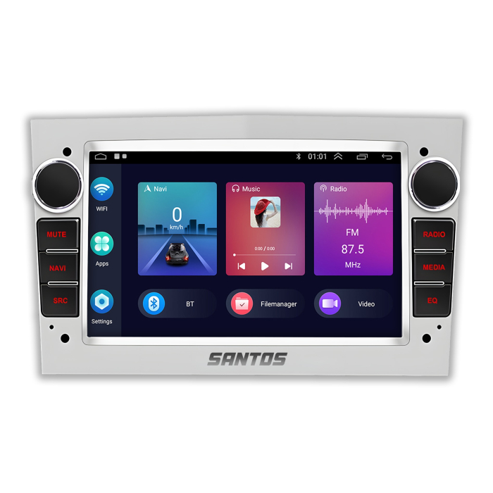 Navigatie Auto Android 7” pentru Opel Astra H, Corsa, Vivaro, Zafira – 2GB RAM + 32GB ROM, Bluetooth, WiFi, GPS, Compatibil comenzi volan & AC [1]