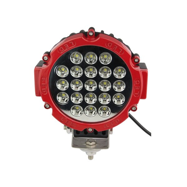 Proiector LED Auto Offroad 63W/12V-24V, 4410 LM, Rosu, Spot Beam 30 Grade [5]