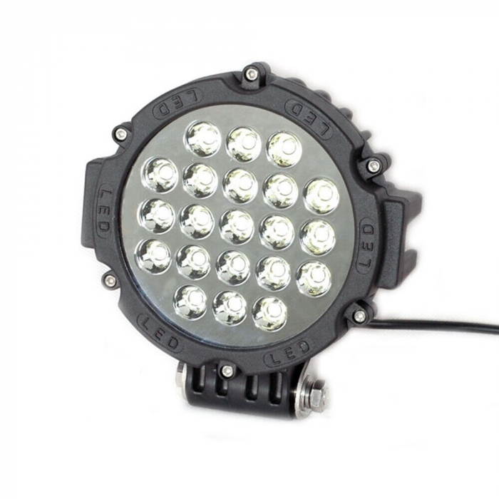 Proiector LED Offroad 63W/12V-24V, 4410 LM, Negru, Spot Beam 30 Grade [5]
