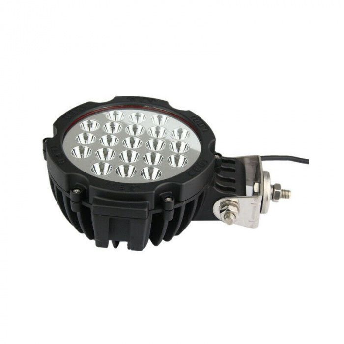 Proiector LED Offroad 63W/12V-24V, 4410 LM, Negru, Spot Beam 30 Grade [3]