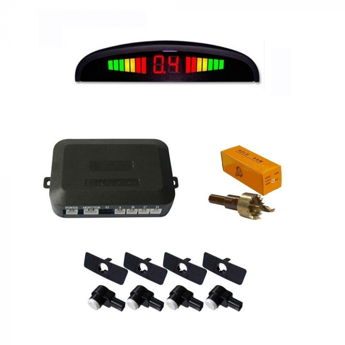 Senzori parcare tip OEM cu senzori tip originali 16,5 mm cu display LED S300-OEM [2]