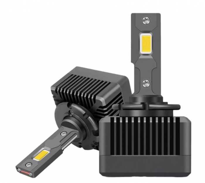 Set 2 Becuri D Series D3S LED 35W 10000 Lm 6500K [4]