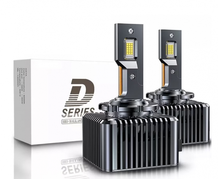 Set 2 Becuri D Series D3S LED 35W 10000 Lm 6500K [3]