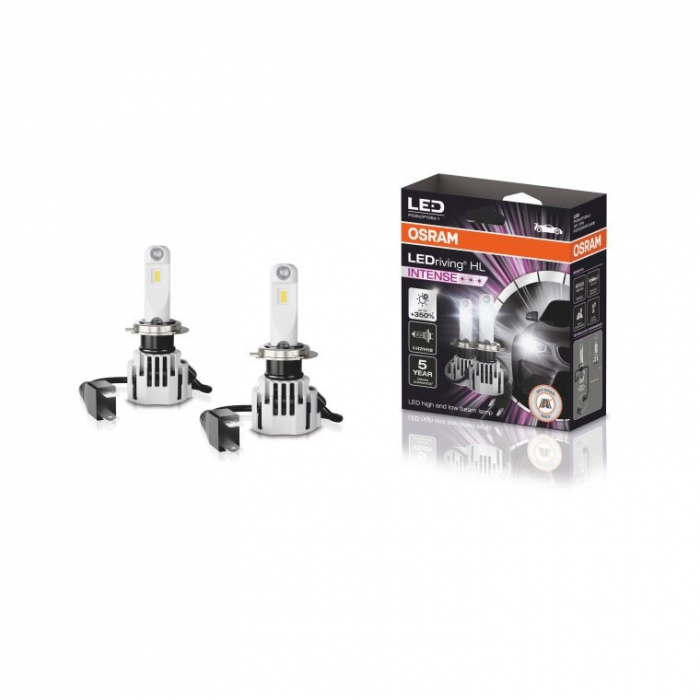 Set 2 becuri, Osram LED H7 [2]