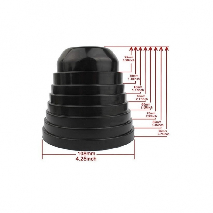 Set 2 capace far universale 65, 70, 75, 80, 85, 90, 95, 100 mm - CF100 [2]