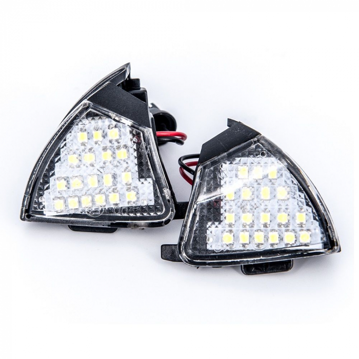 Set 2 Lampi LED Undermirror dedicate pentru VW GOLF 5, PASSAT B6, JETTA, EOS, TOUAREG - BTLL-057 [2]