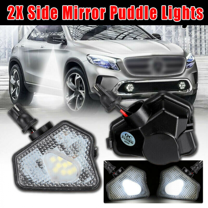 Set 2 Lampi Led Undermirror Mercedes A, B, C, E, S, CLA, CLS, GLA, GLK - BTLL-357 [2]