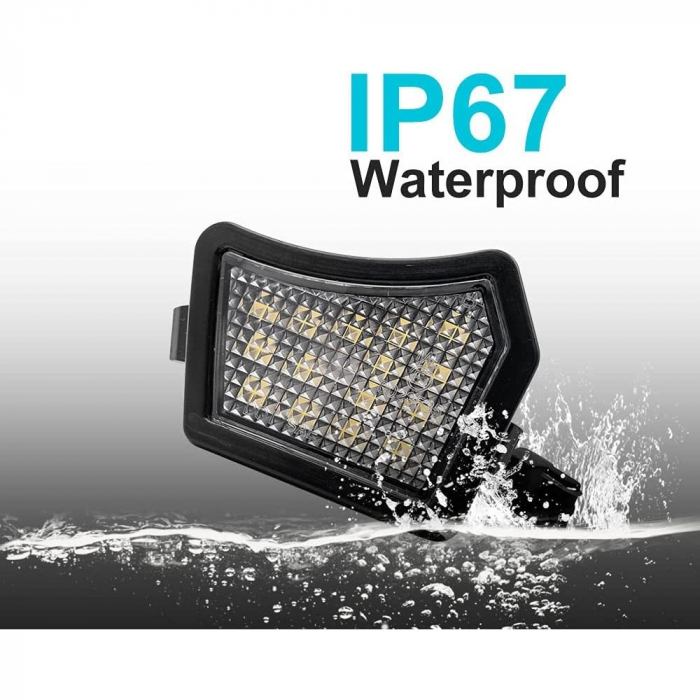 Set 2 Lampi LED Undermirror Jaguar XJ, XF, XK, XKR, XE - PZ203 [4]