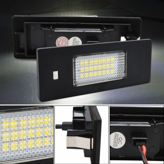 Set 2 Lampi Numar cu Led,, dedicate pentru BMW E81, E87, F20, E63, E64, F12, F13, F06, E85, E86, E89 - BTLL-047-B [4]