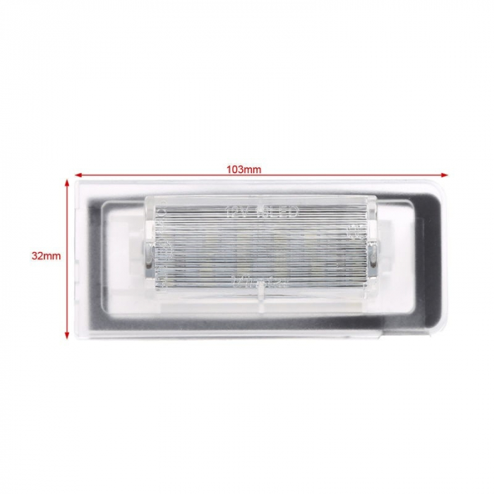 Set 2 Lampi Numar Led - Audi TT 1998-2006 - BTLL-115 [1]