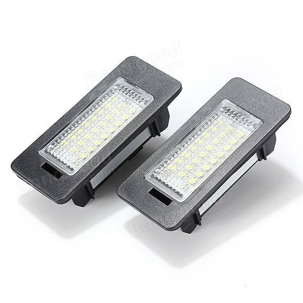 Set 2 Lampi Numar Led Canbus - Dedicate Audi Q5, A4, A5, A7, S5, TT [1]