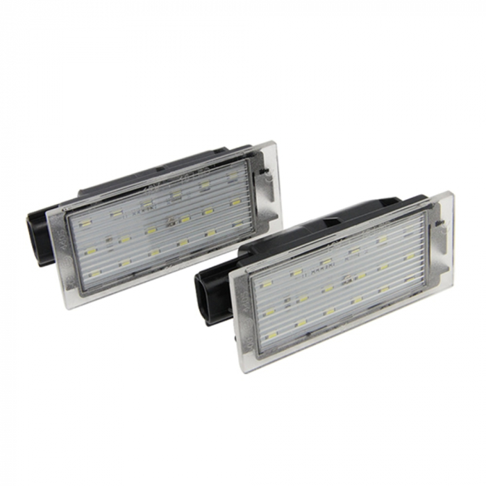 Set 2 Lampi Numar Led compatibil cu Renault Megane, Laguna, Clio, Espace, Master, Velsatis, Twingo - BTLL-100 [1]