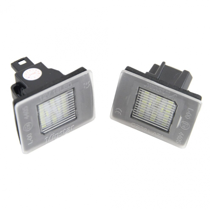 Set 2 Lampi Numar Led Dedicate pentru Mercedes-Benz ML, GL, GLA, SLK, A Class - BTLL-109 [3]