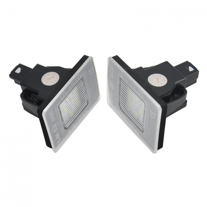 Set 2 Lampi Numar Led Dedicate pentru Mercedes-Benz ML, GL, GLA, SLK, A Class - BTLL-109 [2]