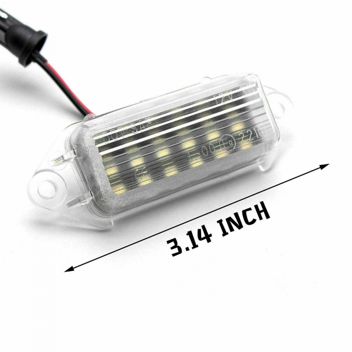 Set 2 Lampi Numar Led dedicate pentru Mitsubishi Lancer 2001-2017 - BTLL-372 [4]