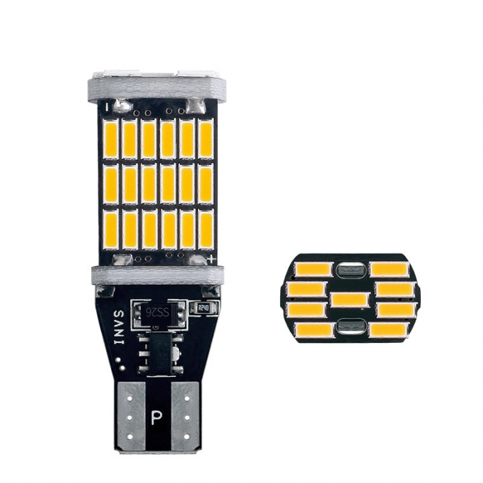 Set 2 Led Auto Canbus T15 (W16W) 45 Smd 4014 12V - T15-4014-45LED [1]