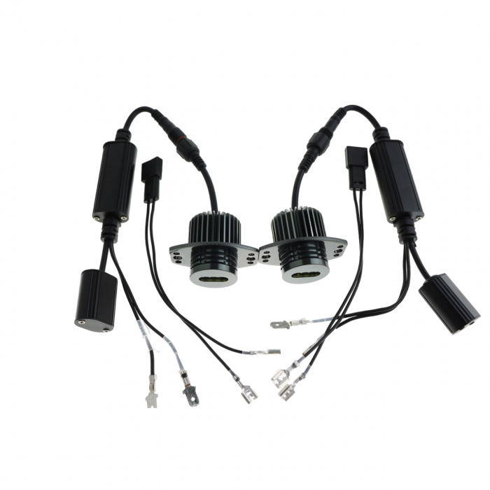 Set 2 Led marker 2X 20W Alb Canbus BMW E90/91 fara facelift cu xenon din fabrica [2]