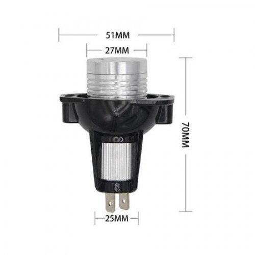 Set 2 Led Marker Alb 2x6W, Canbus (fara eroare) pentru BMW E90/91 Prefacelift 2005 - 09.2008 - [2]