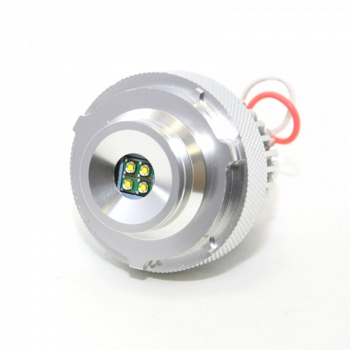 Set 2 Led marker dedicat BMW E60 LCI 20W Can Bus >2007 pentru farurile cu lupa dar fara xenon din fabrica [4]