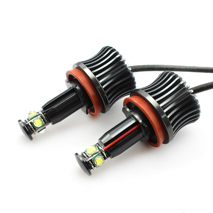 Set 2 Led marker H8 2x 40W Can Bus cu leduri Cree BTLM-9240 [6]