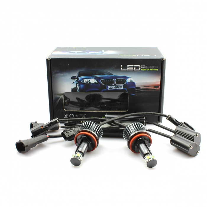 Set 2 Led marker H8 2x 40W Can Bus cu leduri Cree BTLM-9240 [5]