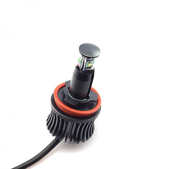 Set 2 Led marker H8 2x20W Can Bus cu leduri Cree BTLM-9220 [4]