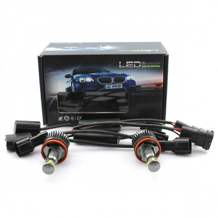 Set 2 Led marker H8 2x32W Can Bus cu leduri Cree - BLTM-9232 [5]