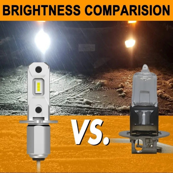 Set 2 leduri auto H3 Canbus, putere 10W, luminozitate 2000 Lm, 12V-24V GS-H3 [1]