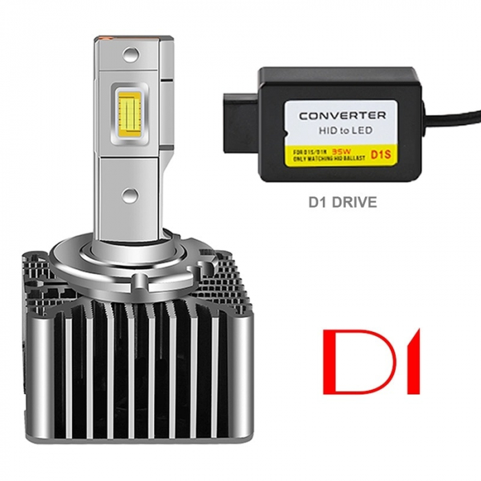 Set 2 leduri D1S Plug&Play pentru far auto 70W Chip Cree 8600 Lm reali 12-24V M10-D1S [1]
