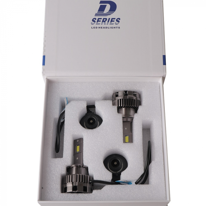 Set 2 leduri D2S D2R Plug&Play pentru far auto 70W Chip Cree 8600 Lm 12-24V M10-D2S [1]