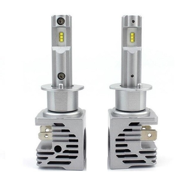 Set 2 leduri H1 M3 Alb cald - 4000K, Canbus, putere 55W, luminozitate 10.000 Lm, 12V-24V M3-H1-4000K [6]